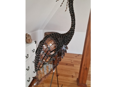 Ptak ażurowy 170 cm żuraw